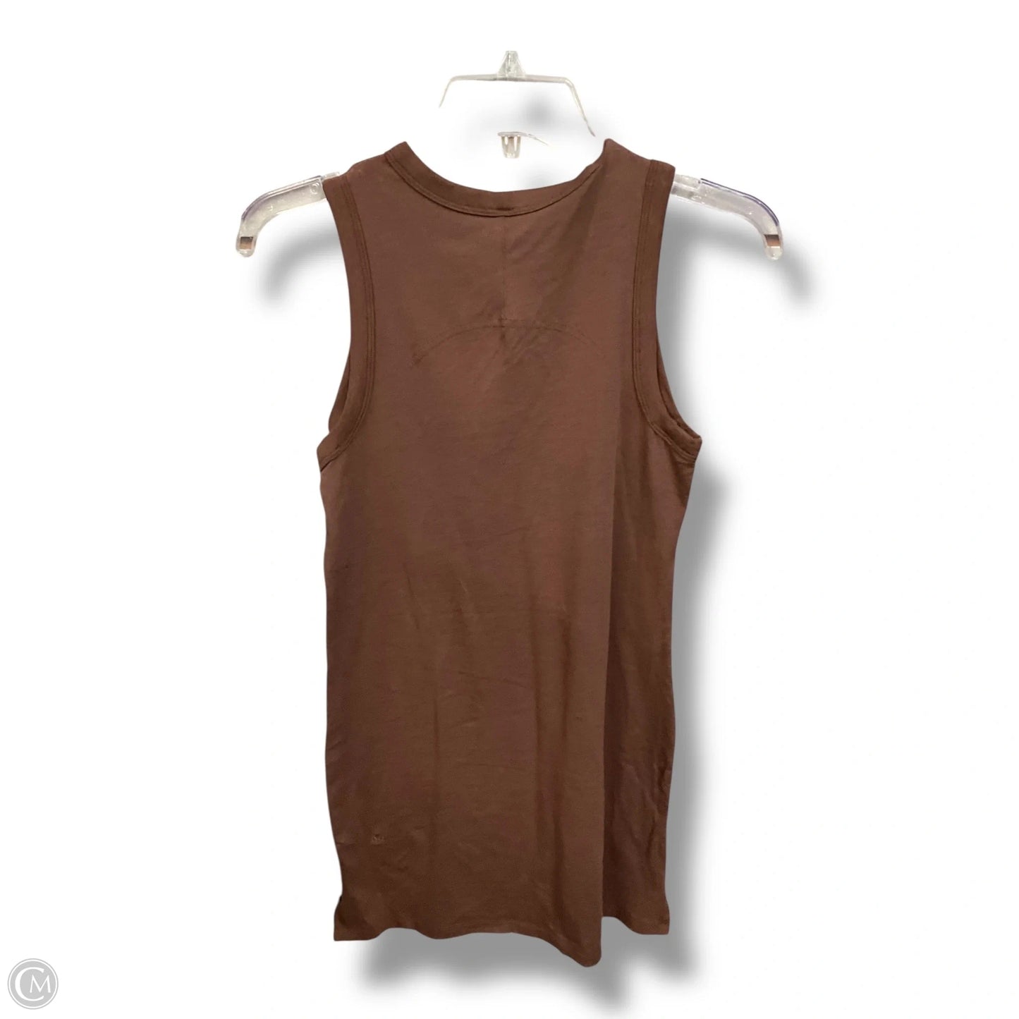 Athletic Tank Top By Lululemon In Brown, Size: Xs