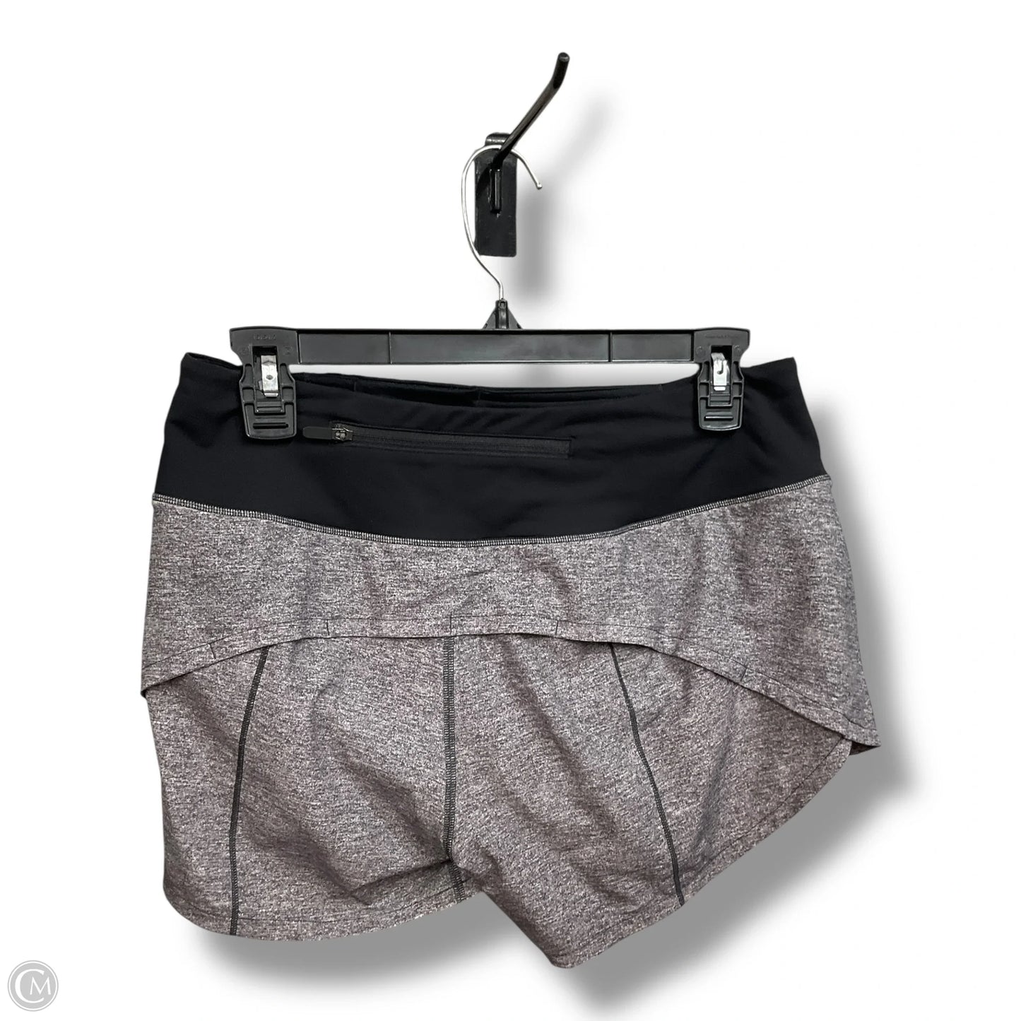 Athletic Shorts By Lululemon In Grey, Size: S