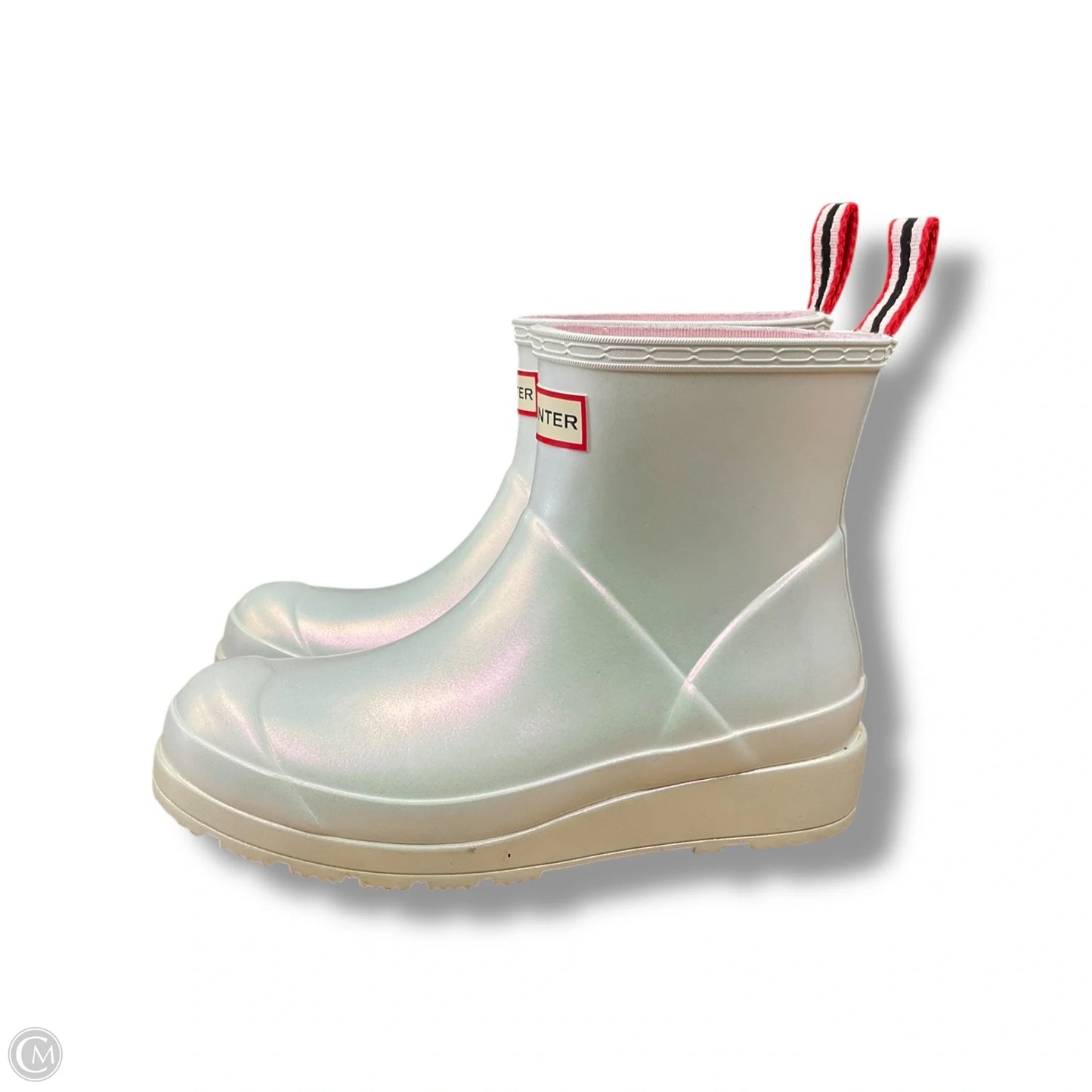 Boots Rain By Hunter In Blue, Size: 6