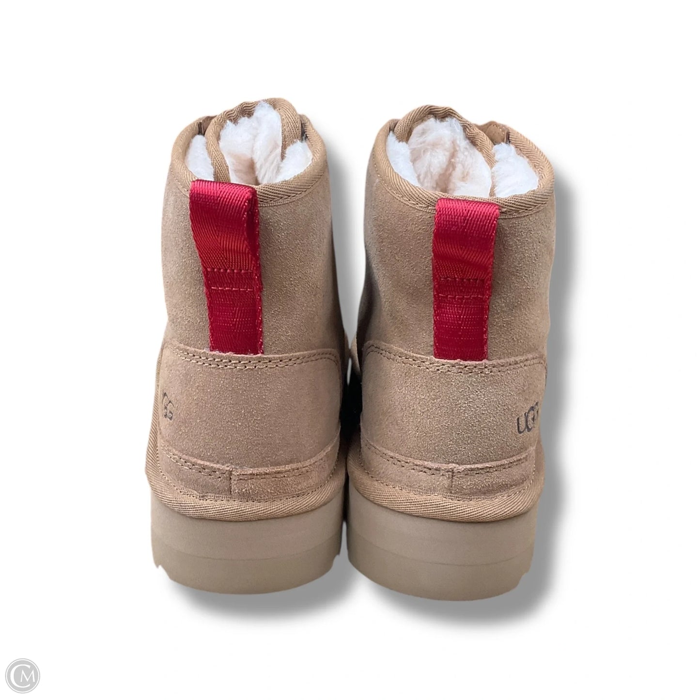 Boots Designer By Ugg In Tan, Size: 8