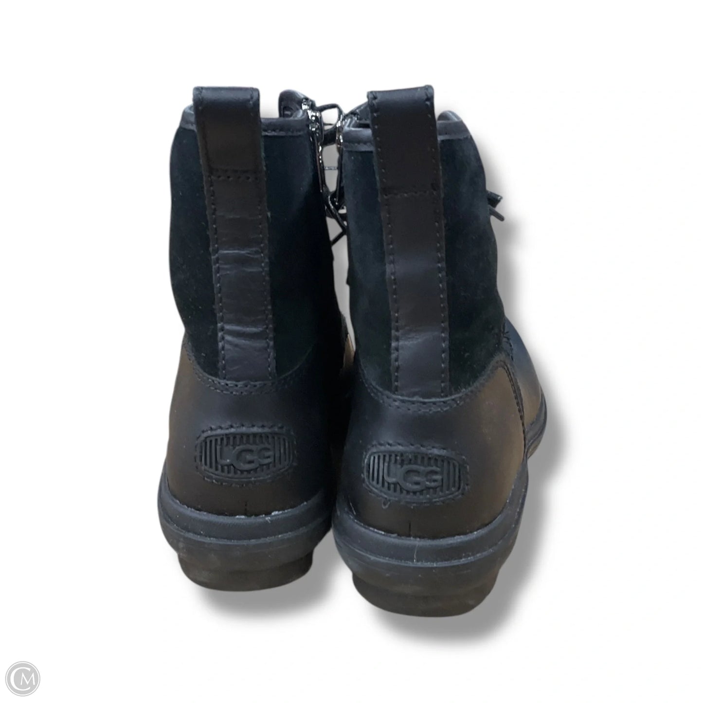 Boots Designer By Ugg In Black, Size: 8