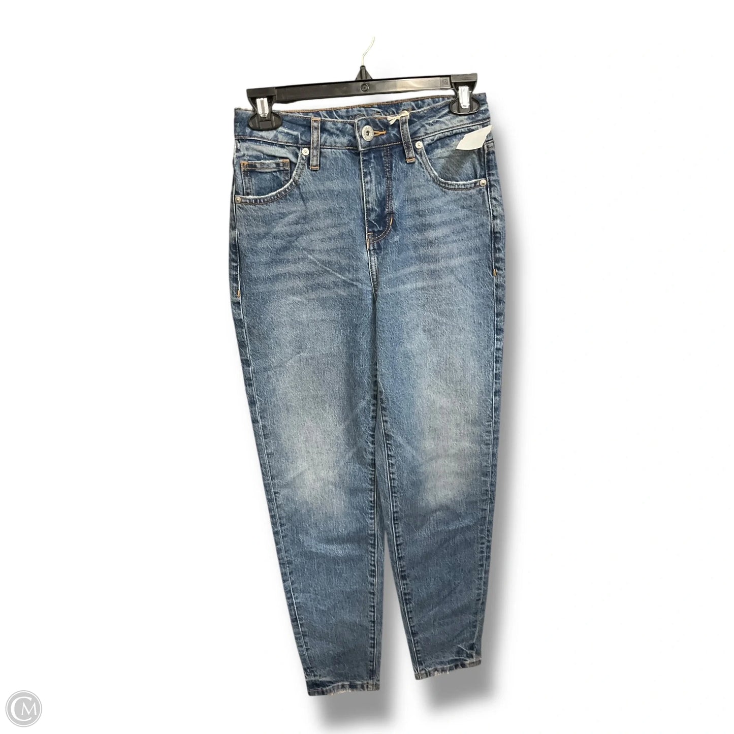 Jeans Straight By Jag In Blue Denim, Size: 0