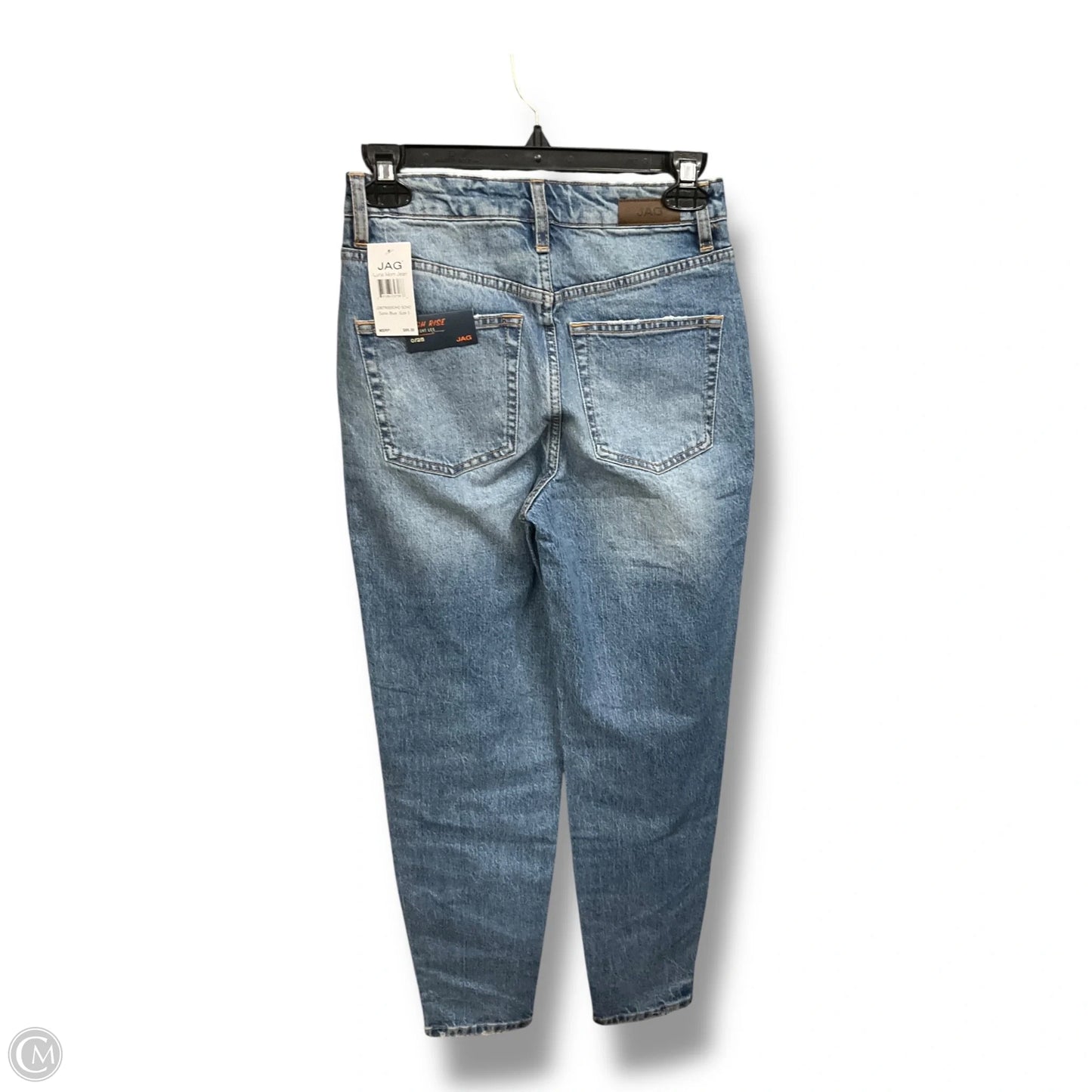 Jeans Straight By Jag In Blue Denim, Size: 0