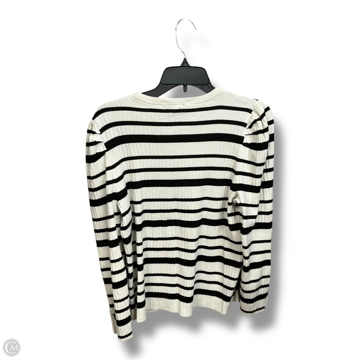 Sweater By Talbots In Striped Pattern, Size: Xlp