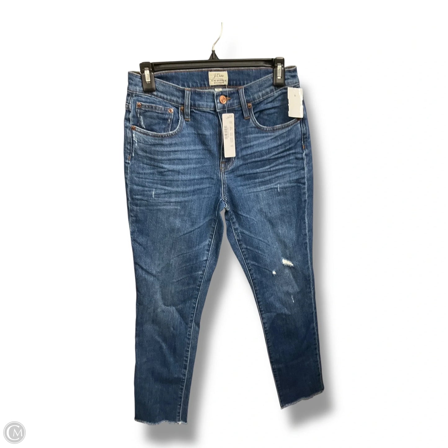 Jeans Boyfriend By J. Crew In Blue Denim, Size: 0