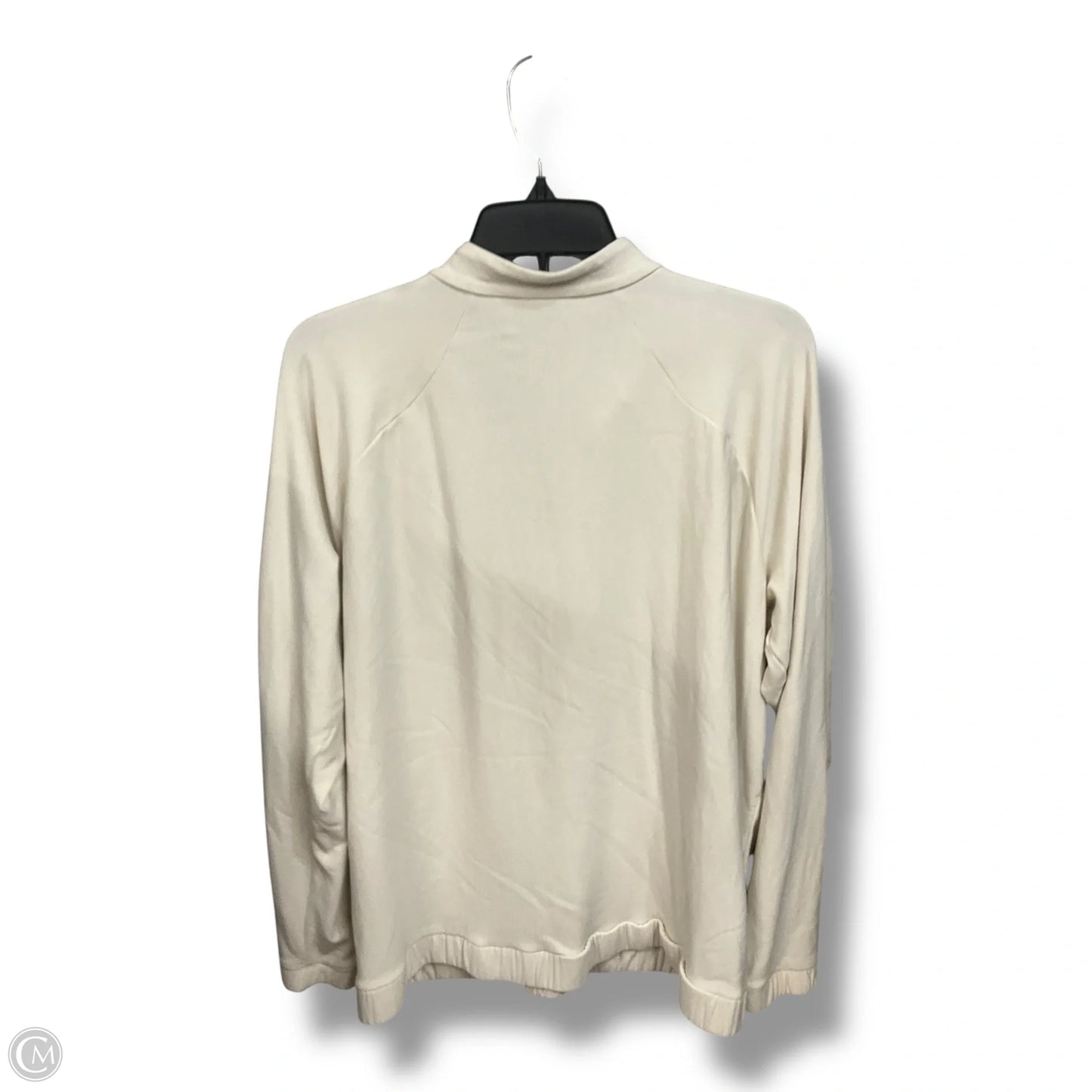 Athletic Jacket By Columbia In Cream, Size: Xl