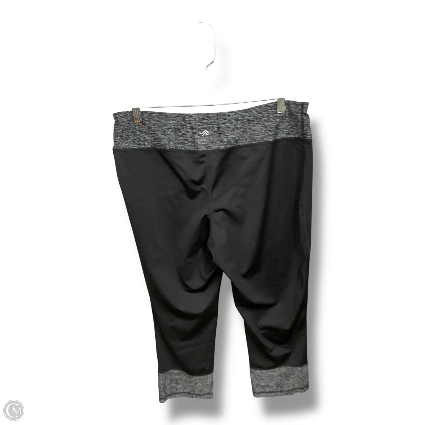 Athletic Leggings Capris By Ideology In Black, Size: Xl