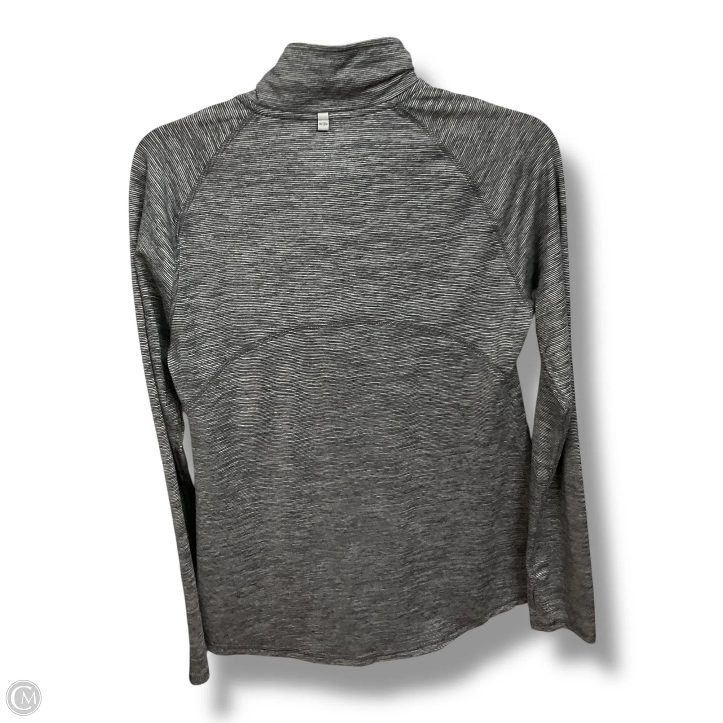Athletic Top Long Sleeve Collar By C9 By Champion In Grey, Size: S