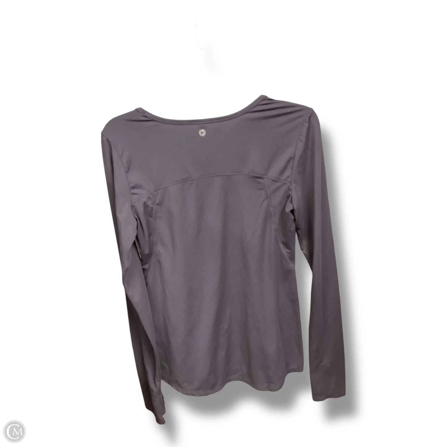 Athletic Top Long Sleeve Crewneck By 90 Degrees By Reflex In Purple, Size: S