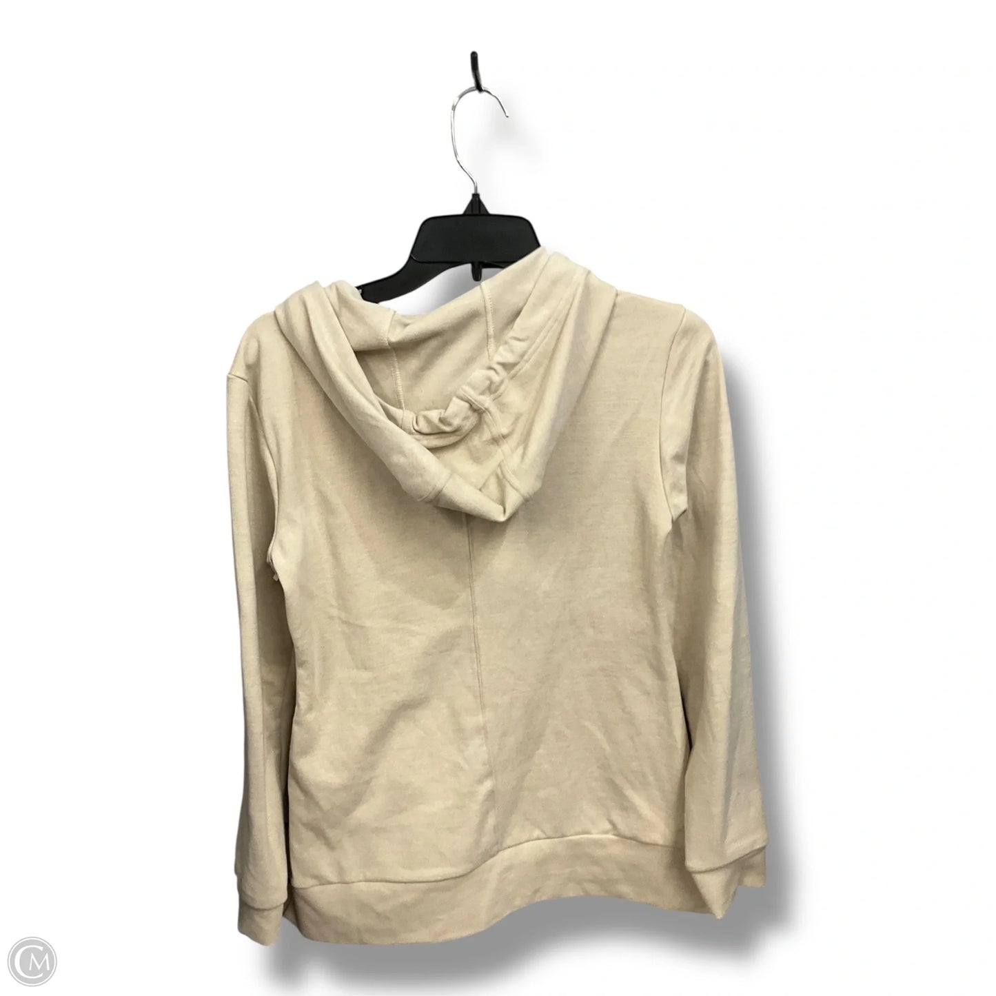 Athletic Sweatshirt Hoodie By Avalanche In Tan, Size: S