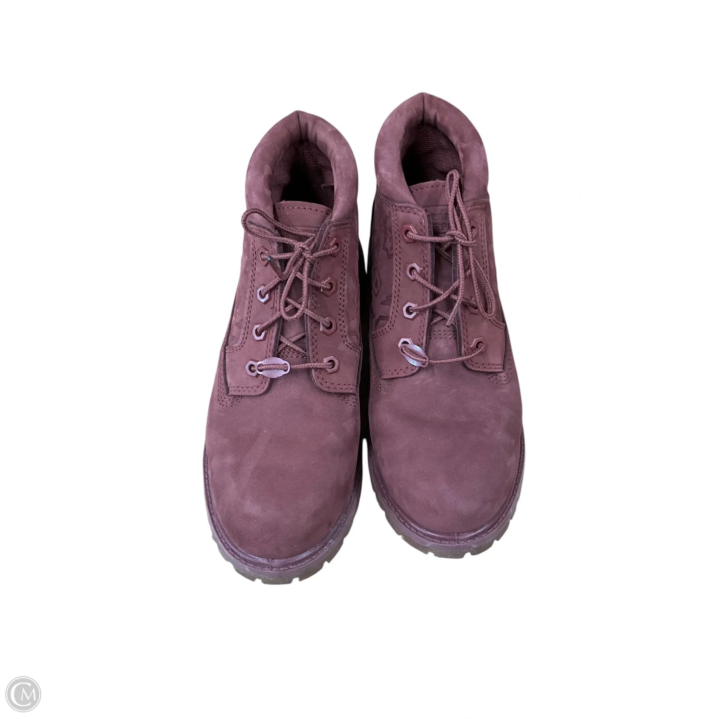 Boots Ankle Flats By Timberland In Red, Size: 9