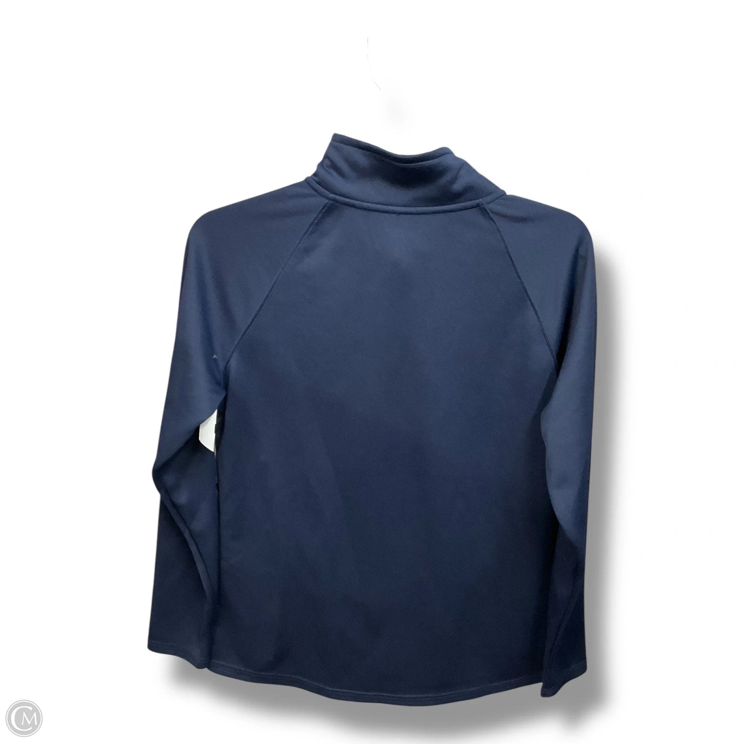 Athletic Top Long Sleeve Collar By Avia In Blue, Size: M