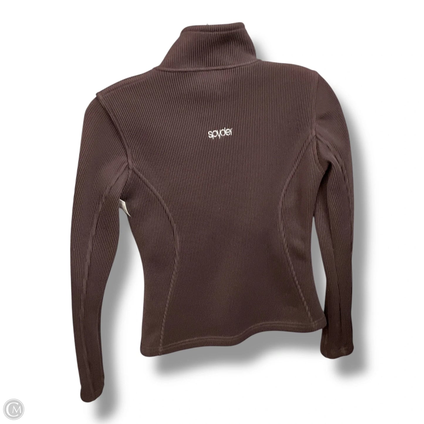Athletic Jacket By Spyder In Brown, Size: Xs