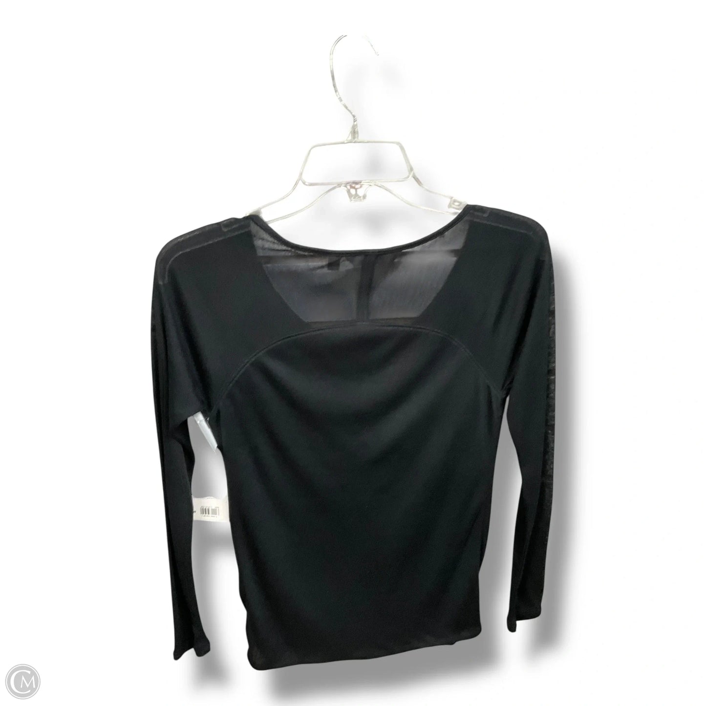 Athletic Top Long Sleeve Crewneck By Athleta In Black, Size: Xxs