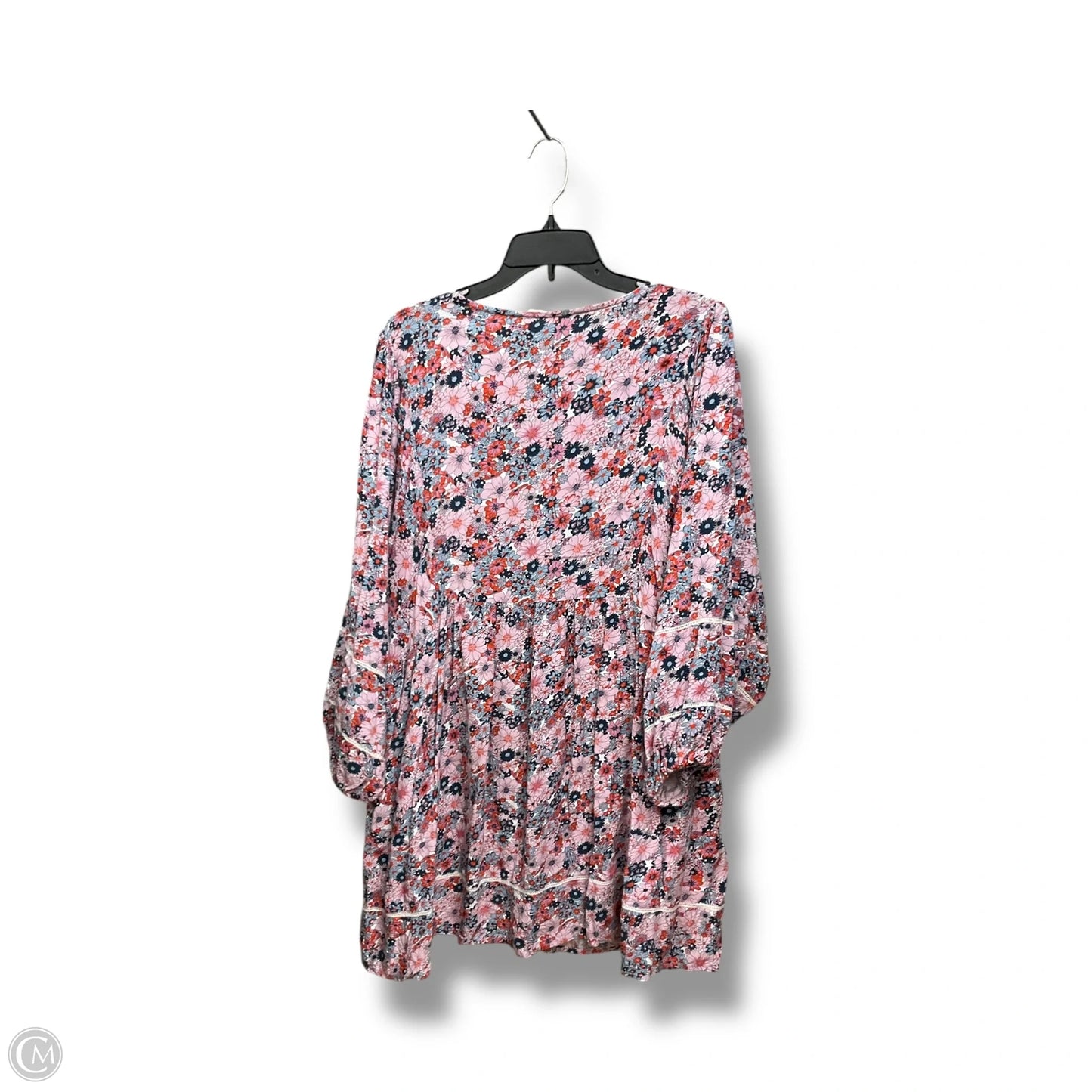 Dress Casual Short By Natural Life In Floral Print, Size: Xl