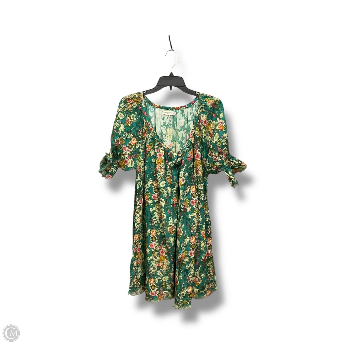 Dress Casual Short By Natural Life In Floral Print, Size: Xl