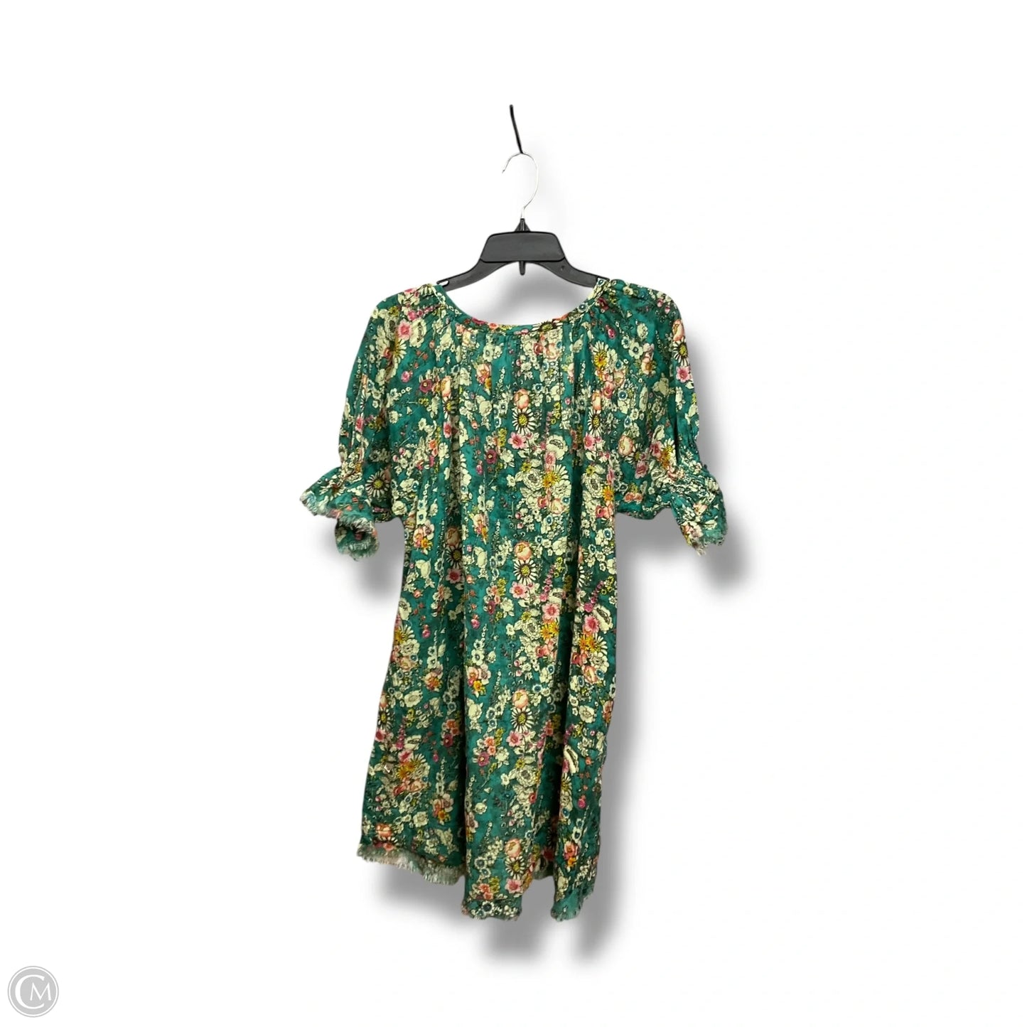 Dress Casual Short By Natural Life In Floral Print, Size: Xl