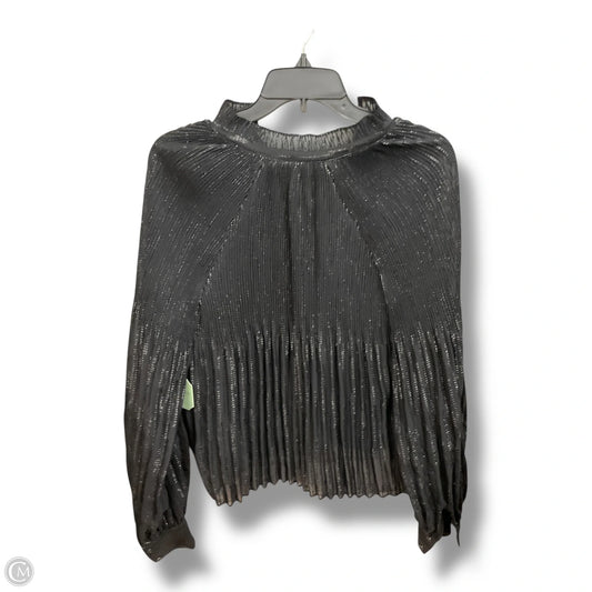Blouse Long Sleeve By Ryegrass In Black, Size: S