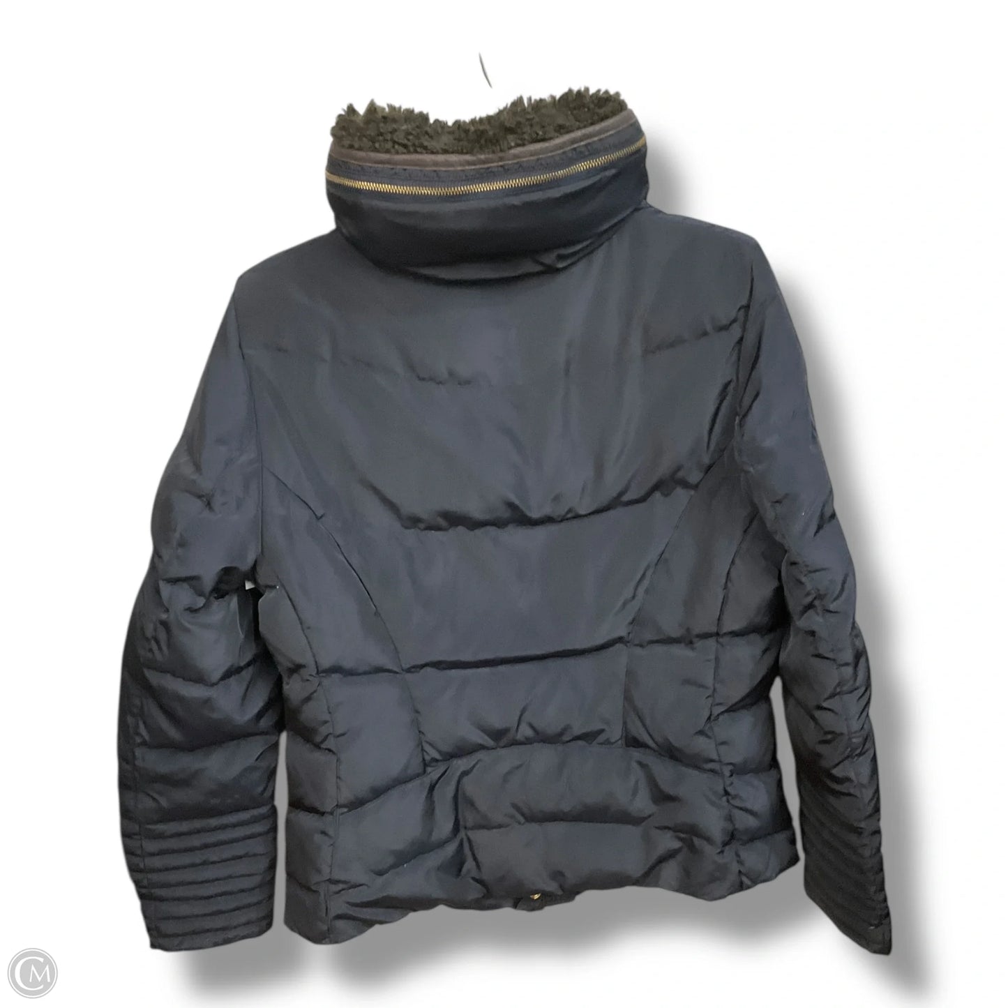 Jacket Puffer & Quilted By H&m In Blue, Size: L