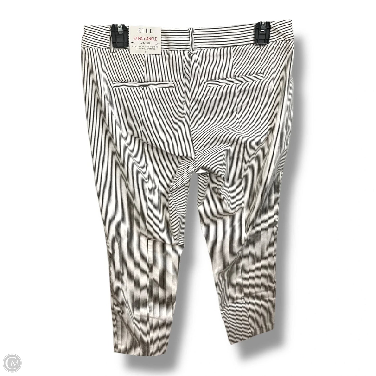 Pants Dress By Elle In Striped Pattern, Size: 4