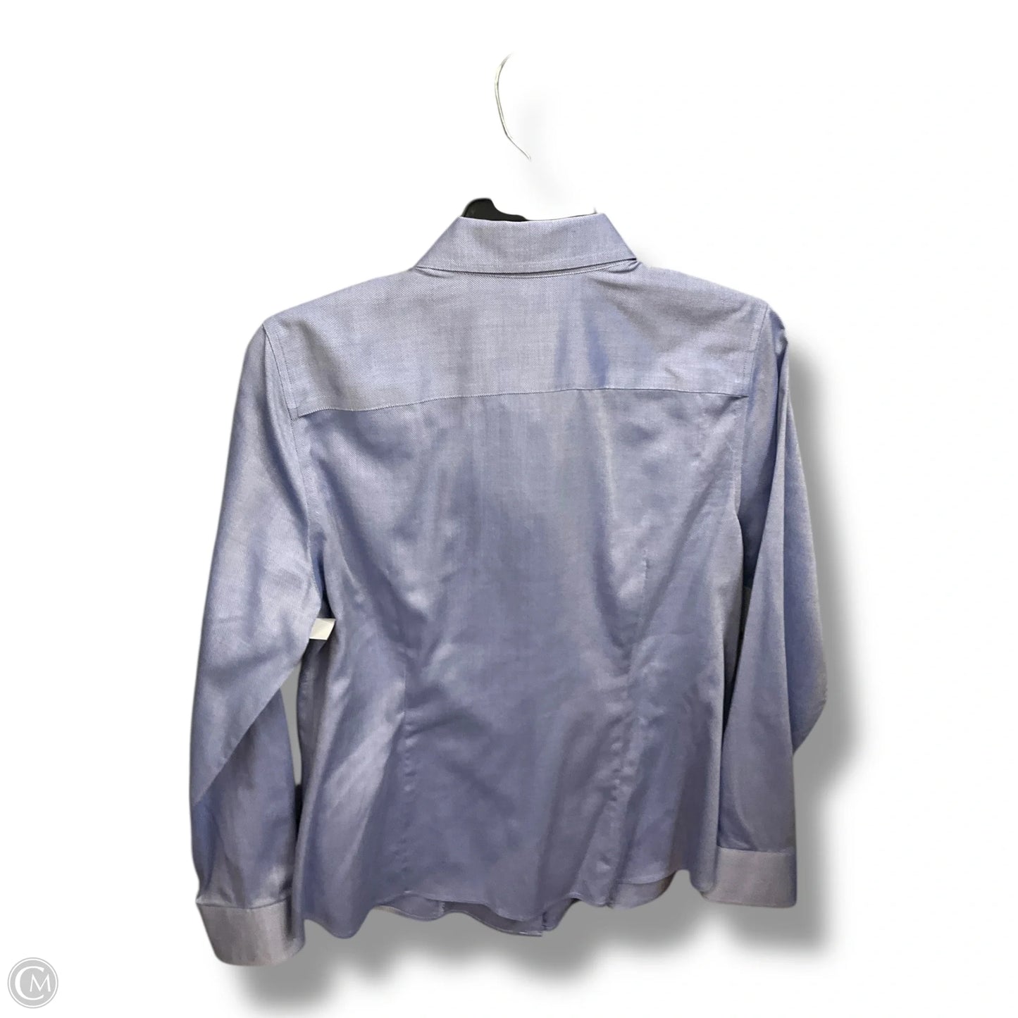 Blouse Long Sleeve By Talbots In Blue, Size: Lp