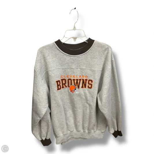 Sweatshirt Crewneck By Nfl In Grey, Size: M
