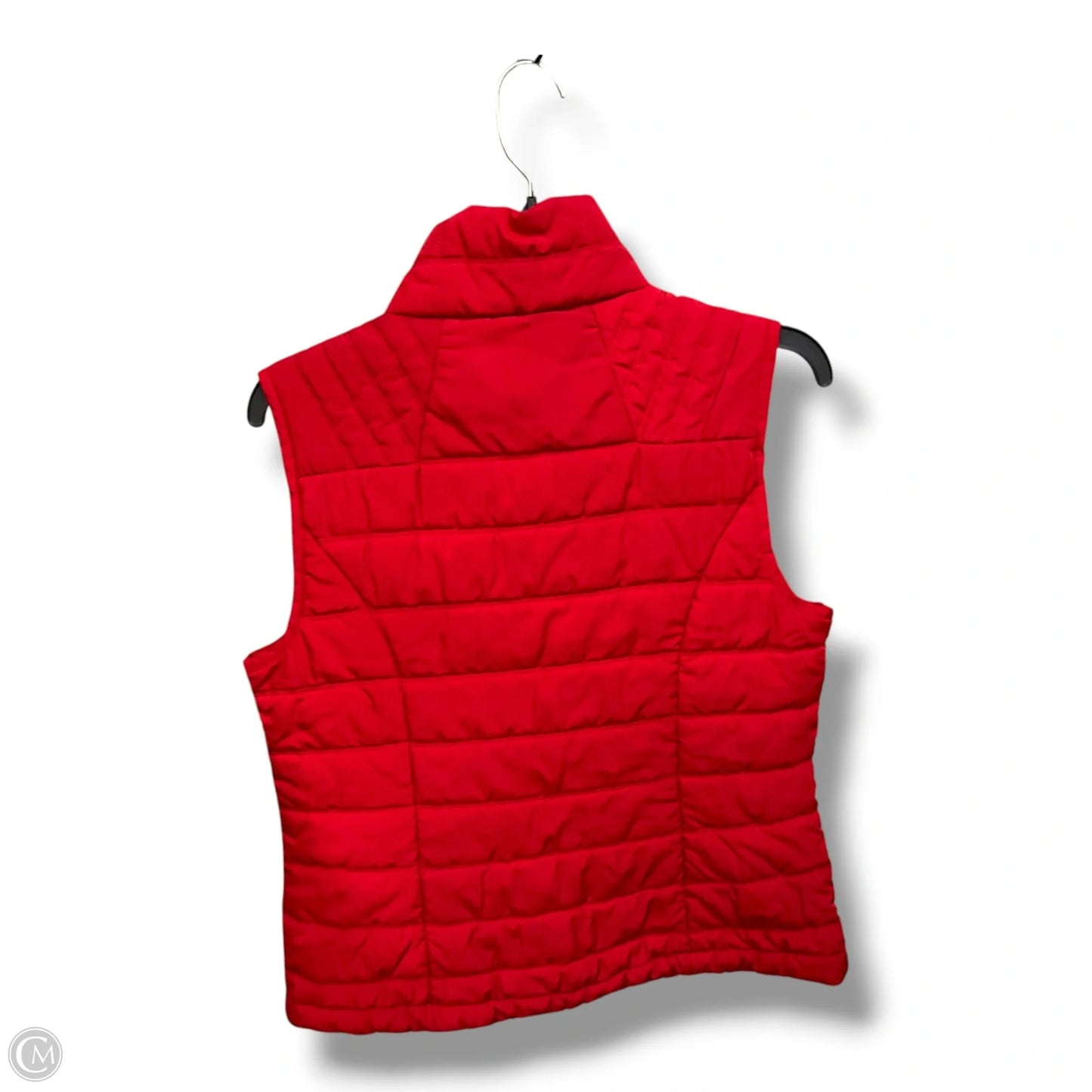 Vest Puffer & Quilted By Tommy Hilfiger In Red, Size: M
