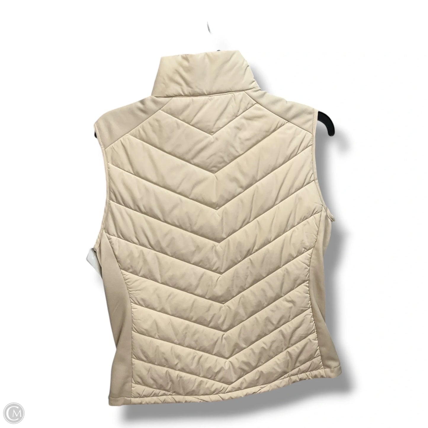 Vest Puffer & Quilted By Free Country In Cream, Size: M