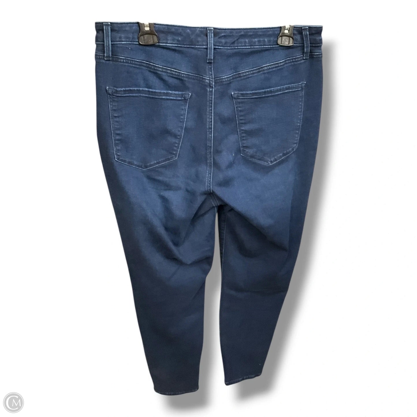 Jeans Skinny By Talbots In Blue Denim, Size: 12