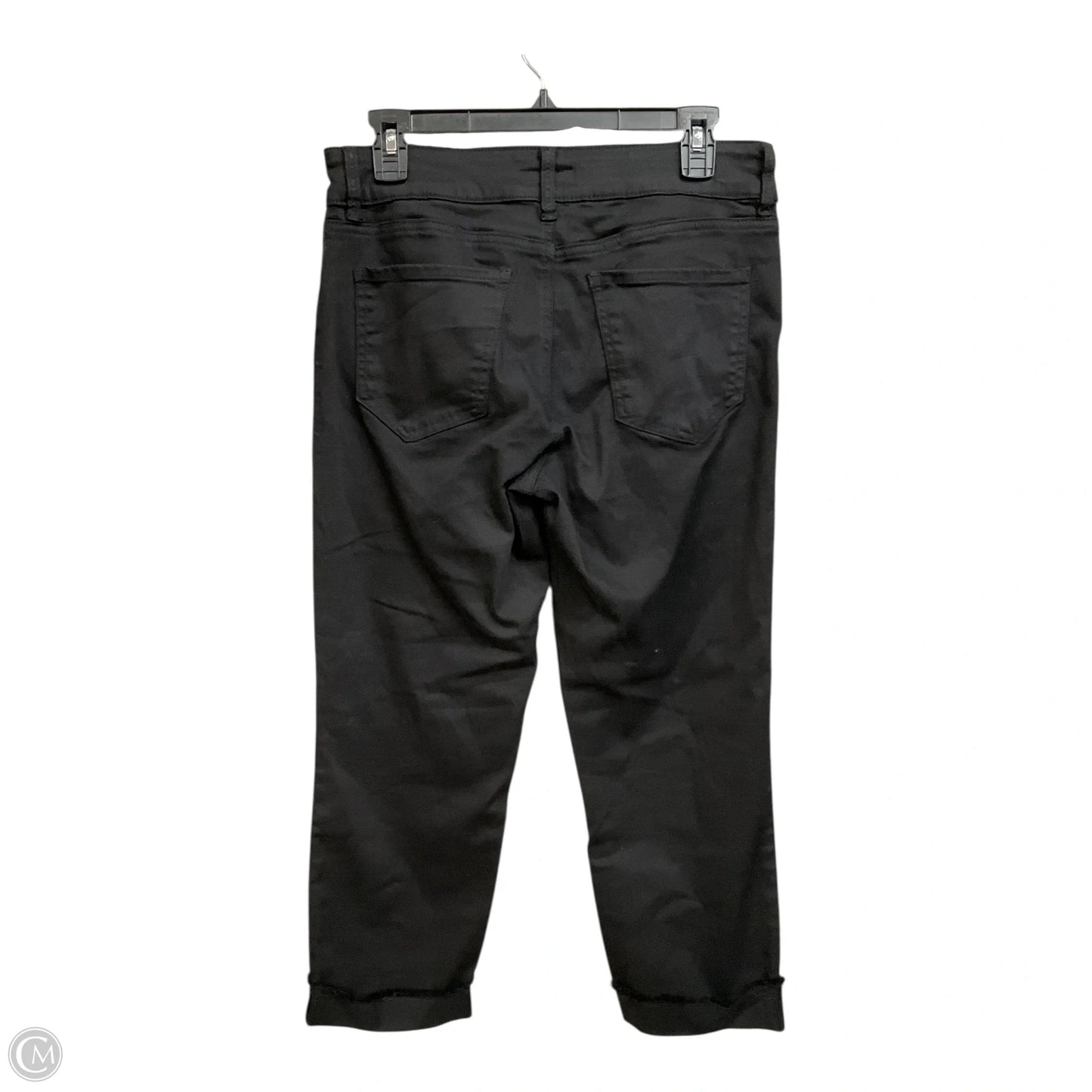 Jeans Skinny By Kut In Black Denim, Size: 8