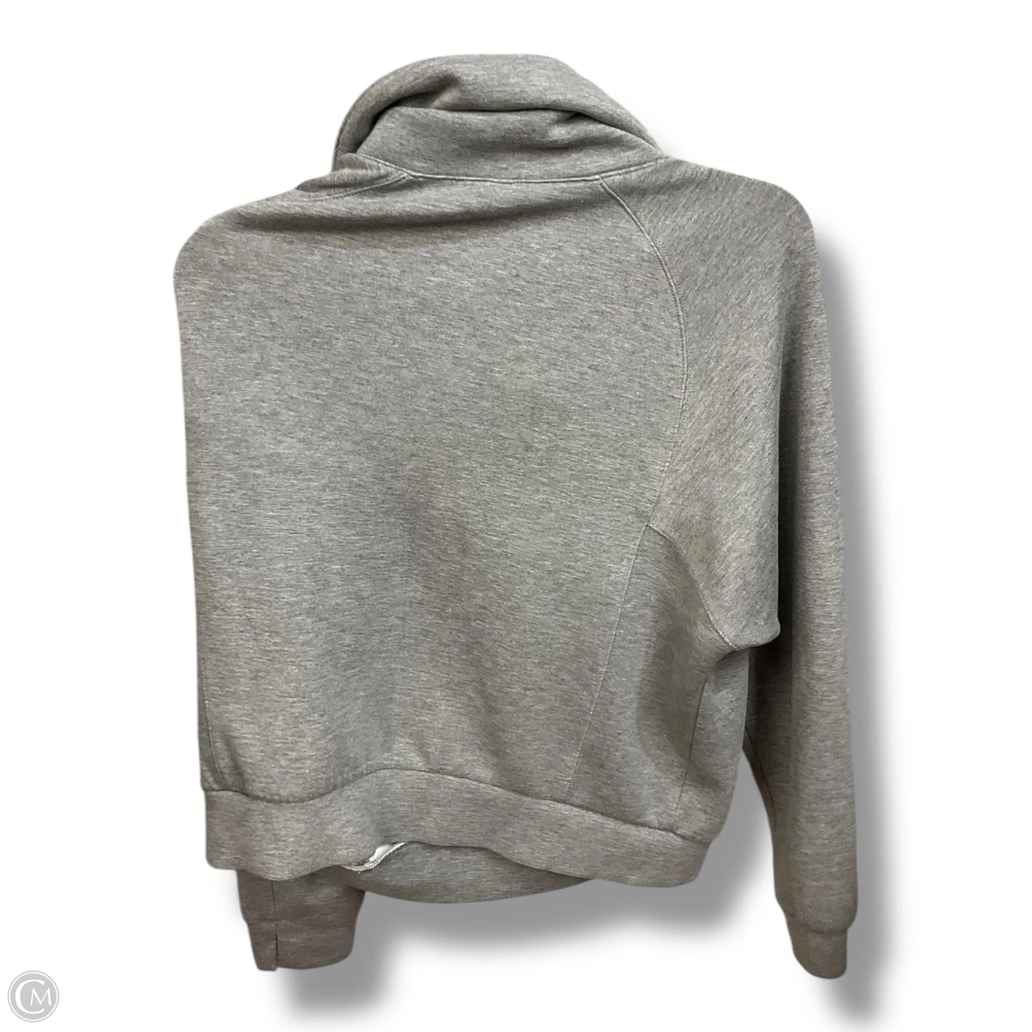 Sweatshirt Collar By Anrabess In Grey, Size: M