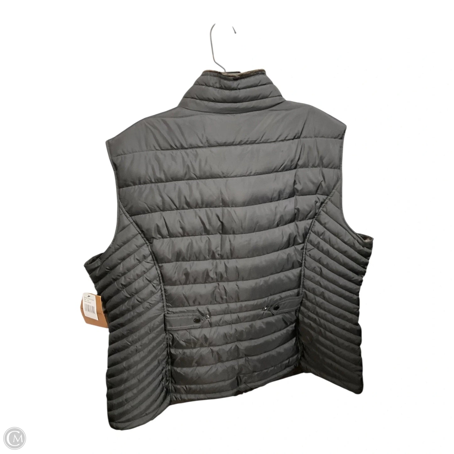 Vest Puffer & Quilted By Weatherproof In Black, Size: 3x