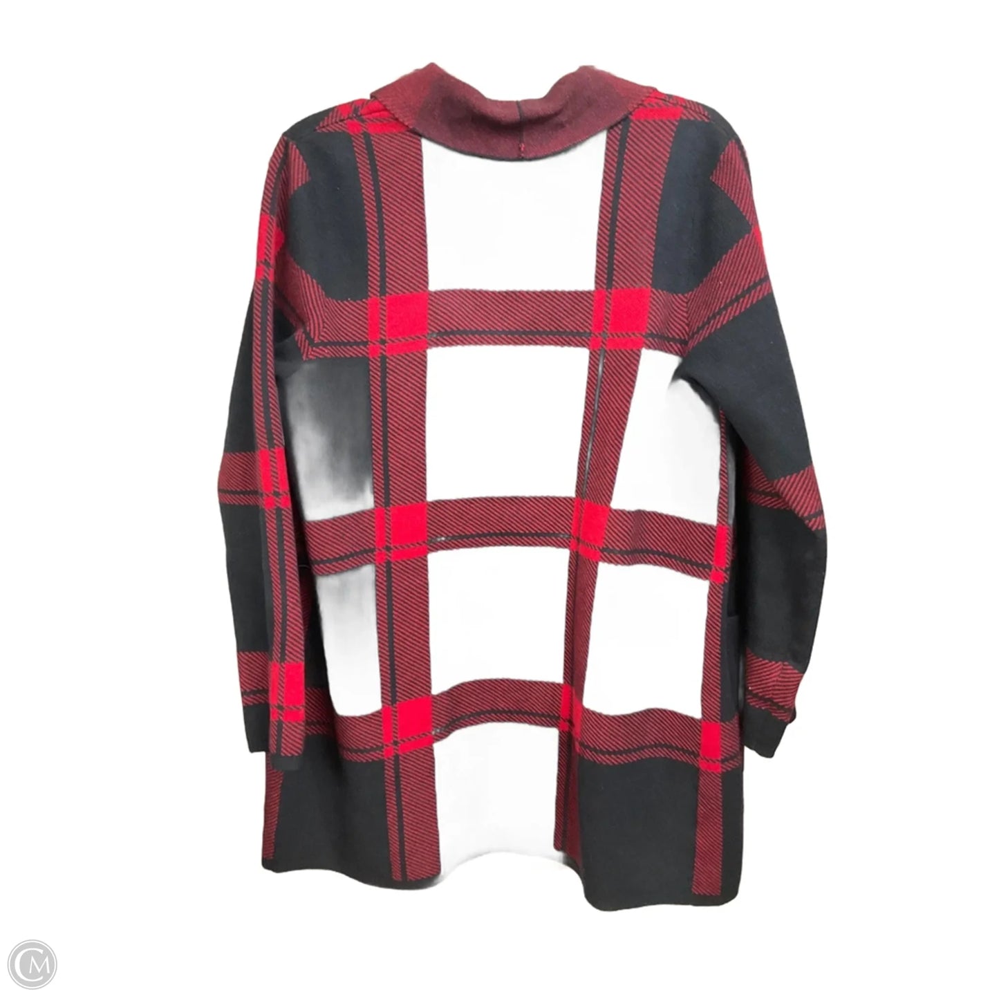 Cardigan By J. Jill In Plaid Pattern, Size: Mp