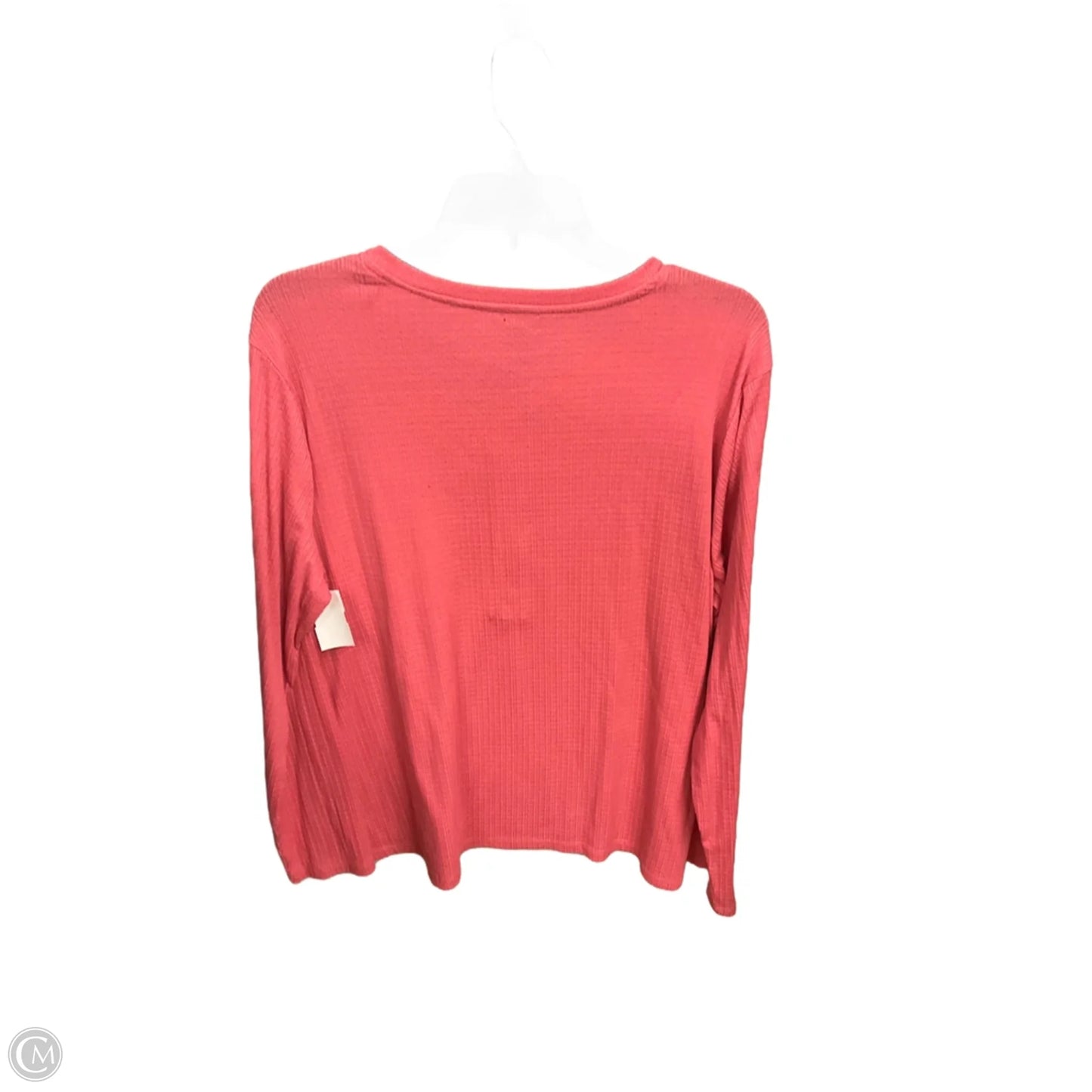 Top Long Sleeve Basic By Gh Bass And Co In Pink, Size: Xxl