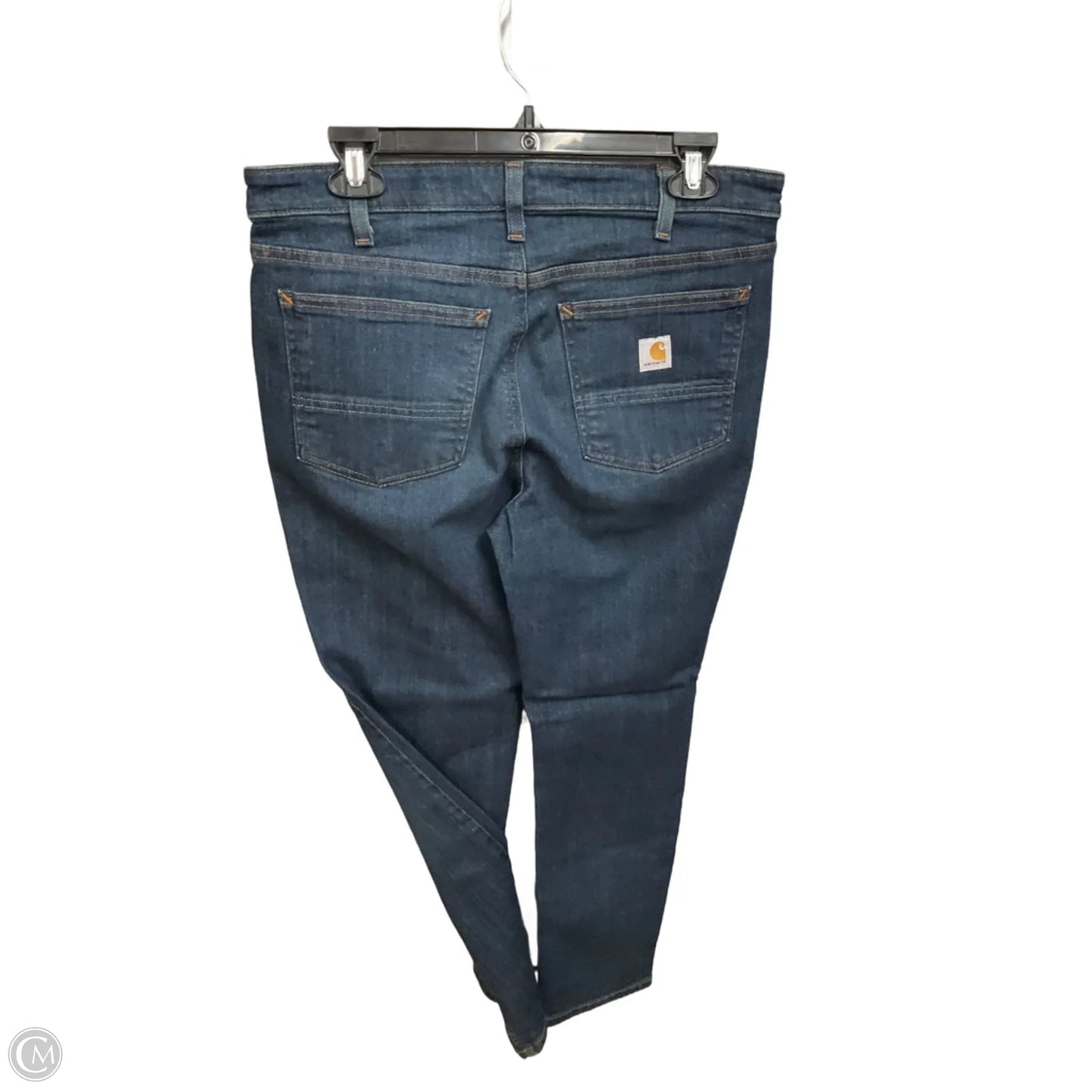 Jeans Straight By Carhartt In Blue Denim, Size: 10