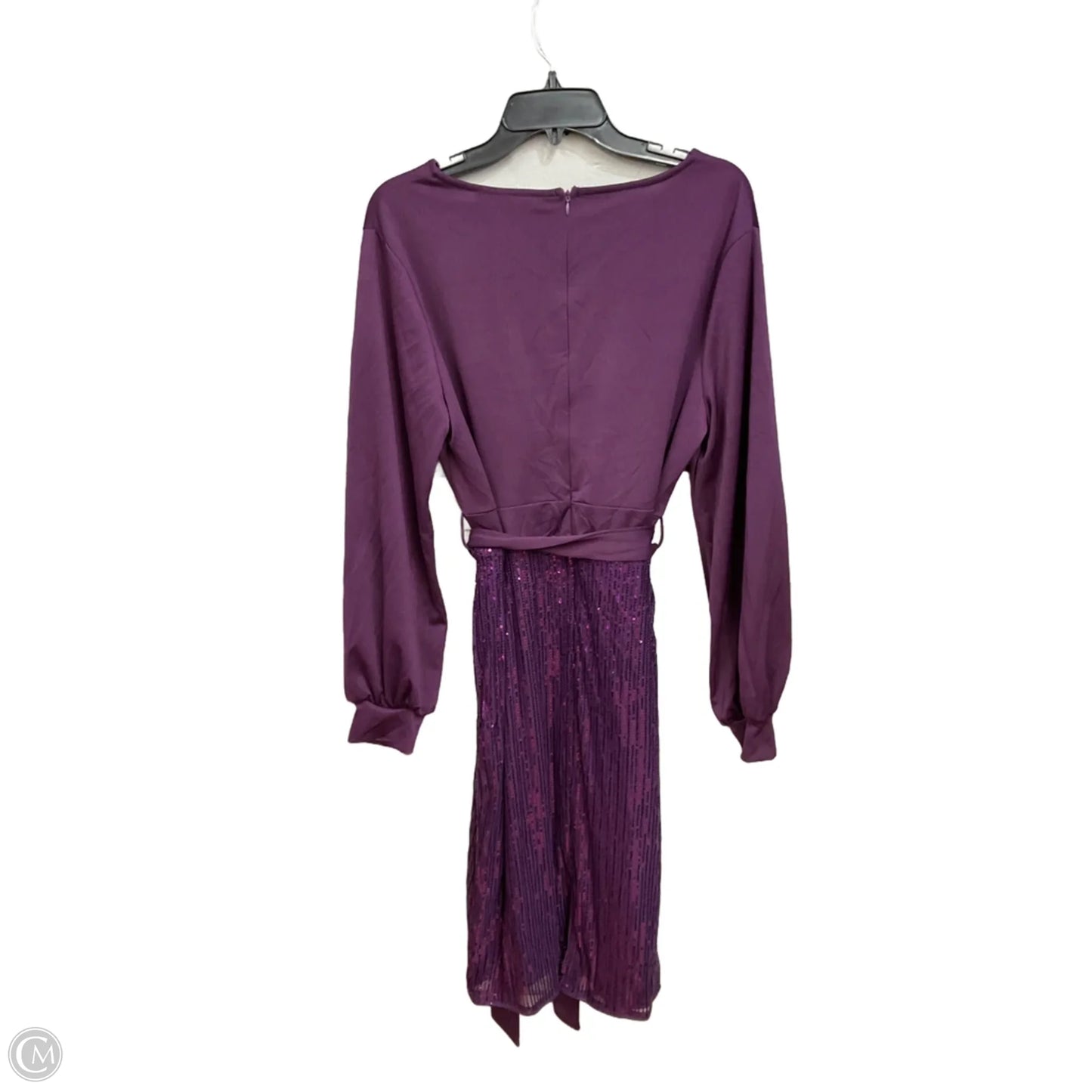 Dress Casual Short By Grace Karin In Purple, Size: Xl