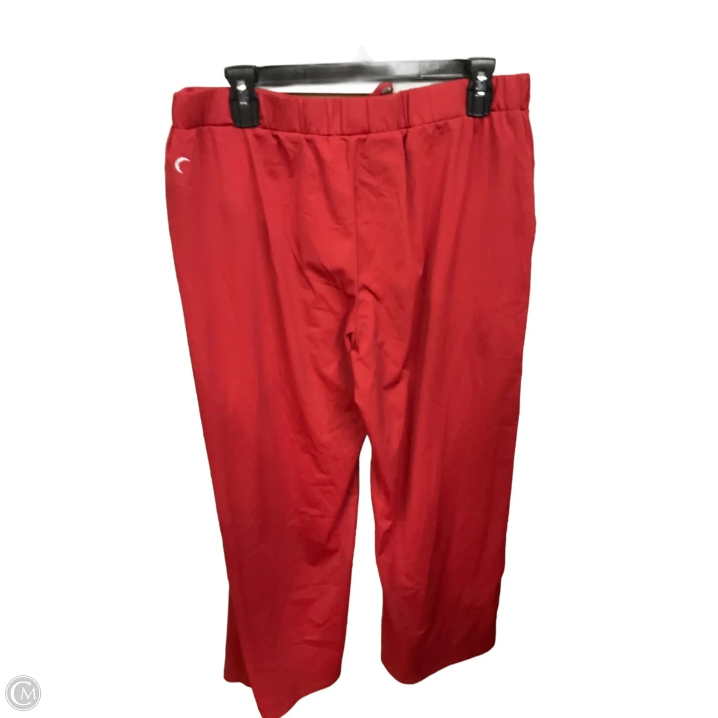 Athletic Pants By Zyia In Red, Size: L