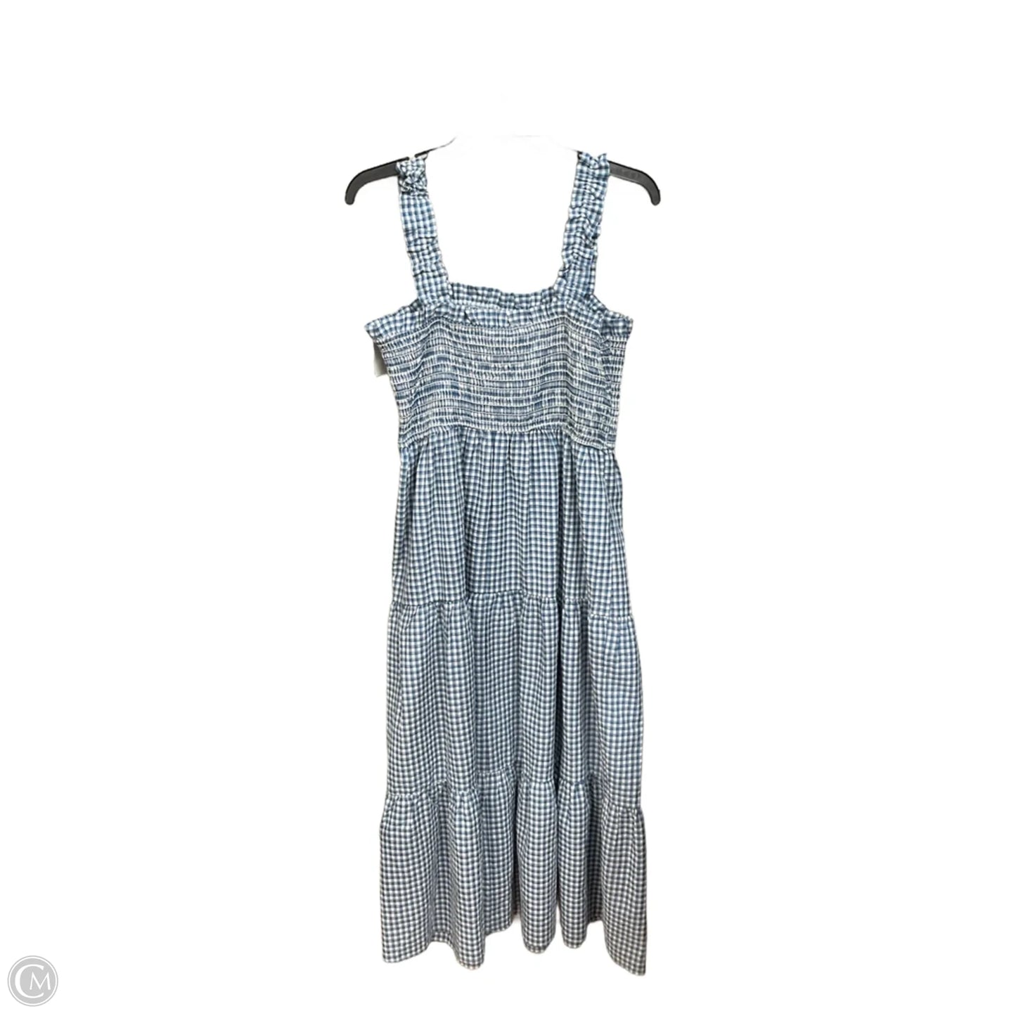 Dress Casual Midi By Hem & Thread In Plaid Pattern, Size: L