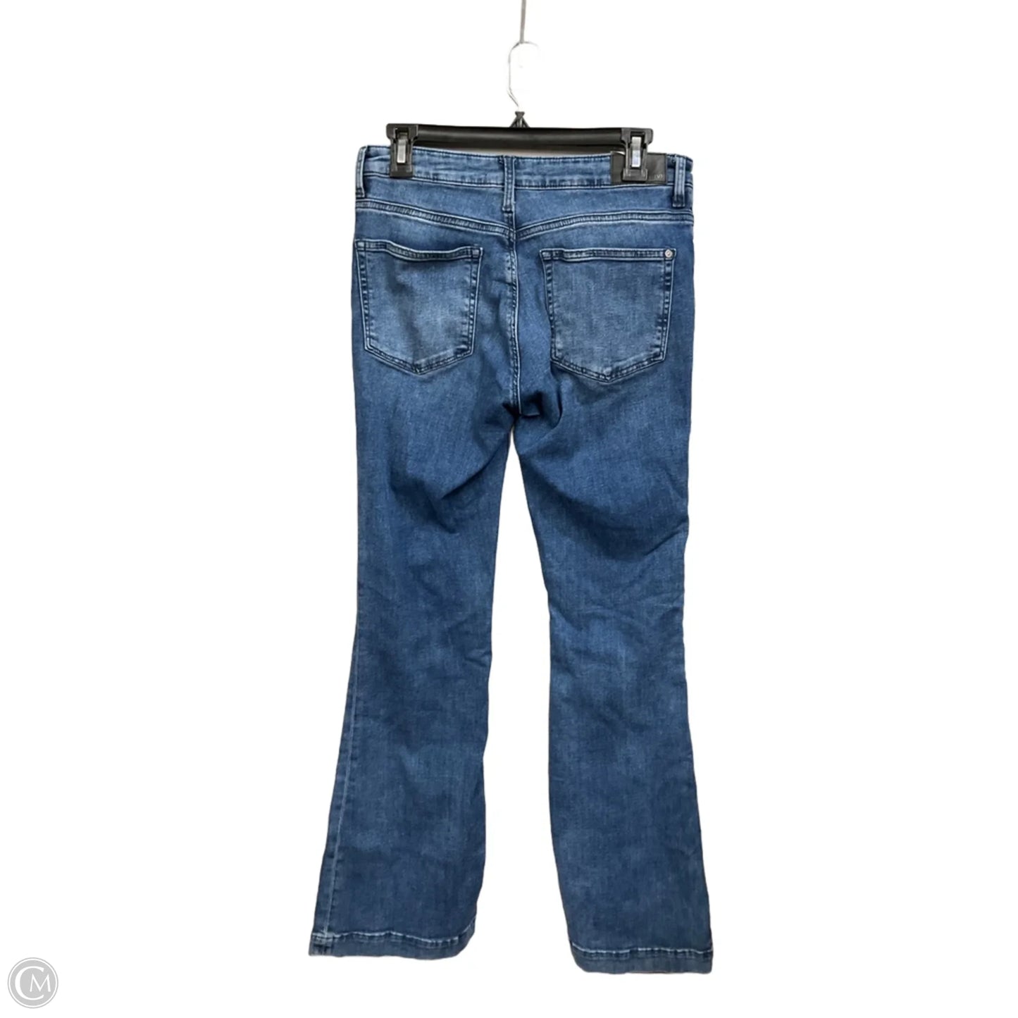 Jeans Flared By Mavi In Blue Denim, Size: 8