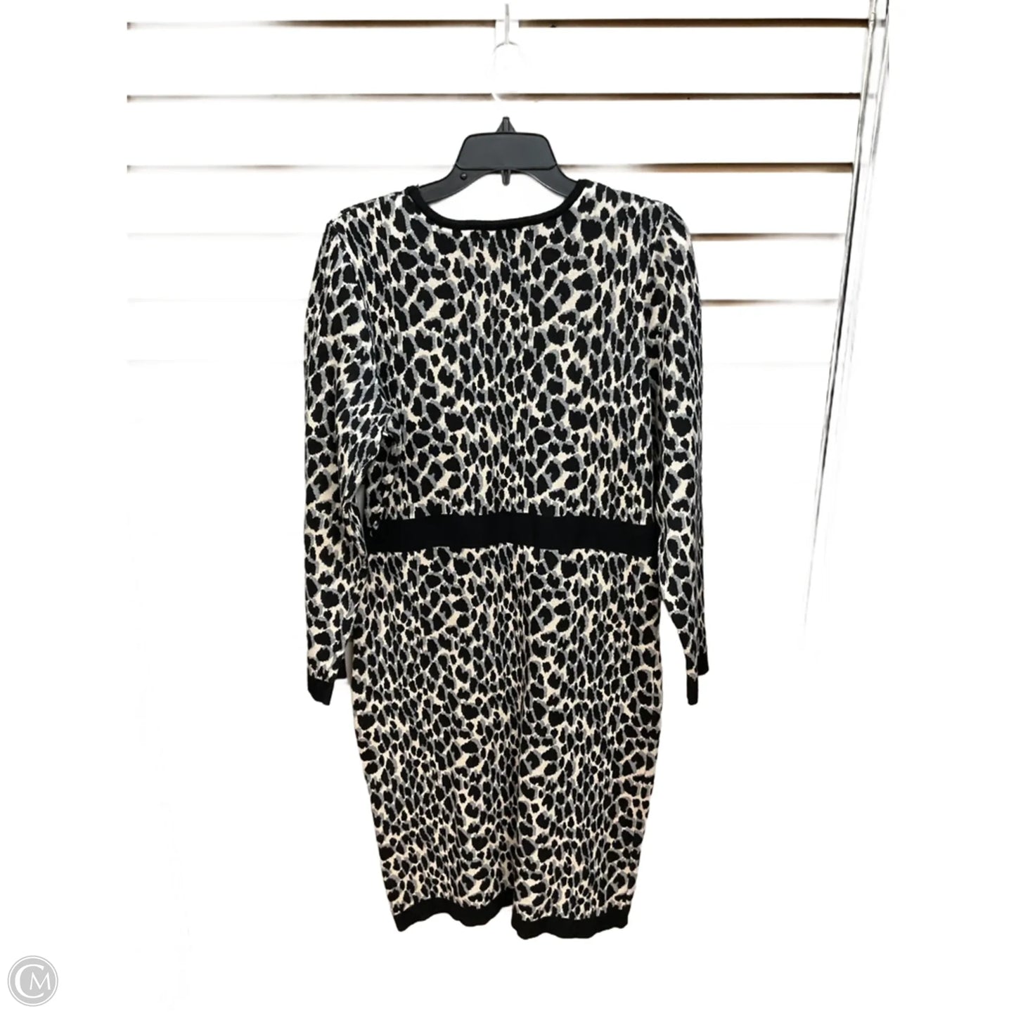 Dress Casual Short By Taylor In Animal Print, Size: Xl