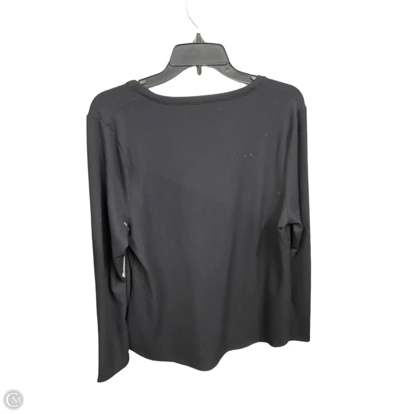 Top Long Sleeve Basic By Athleta In Black, Size: Xl
