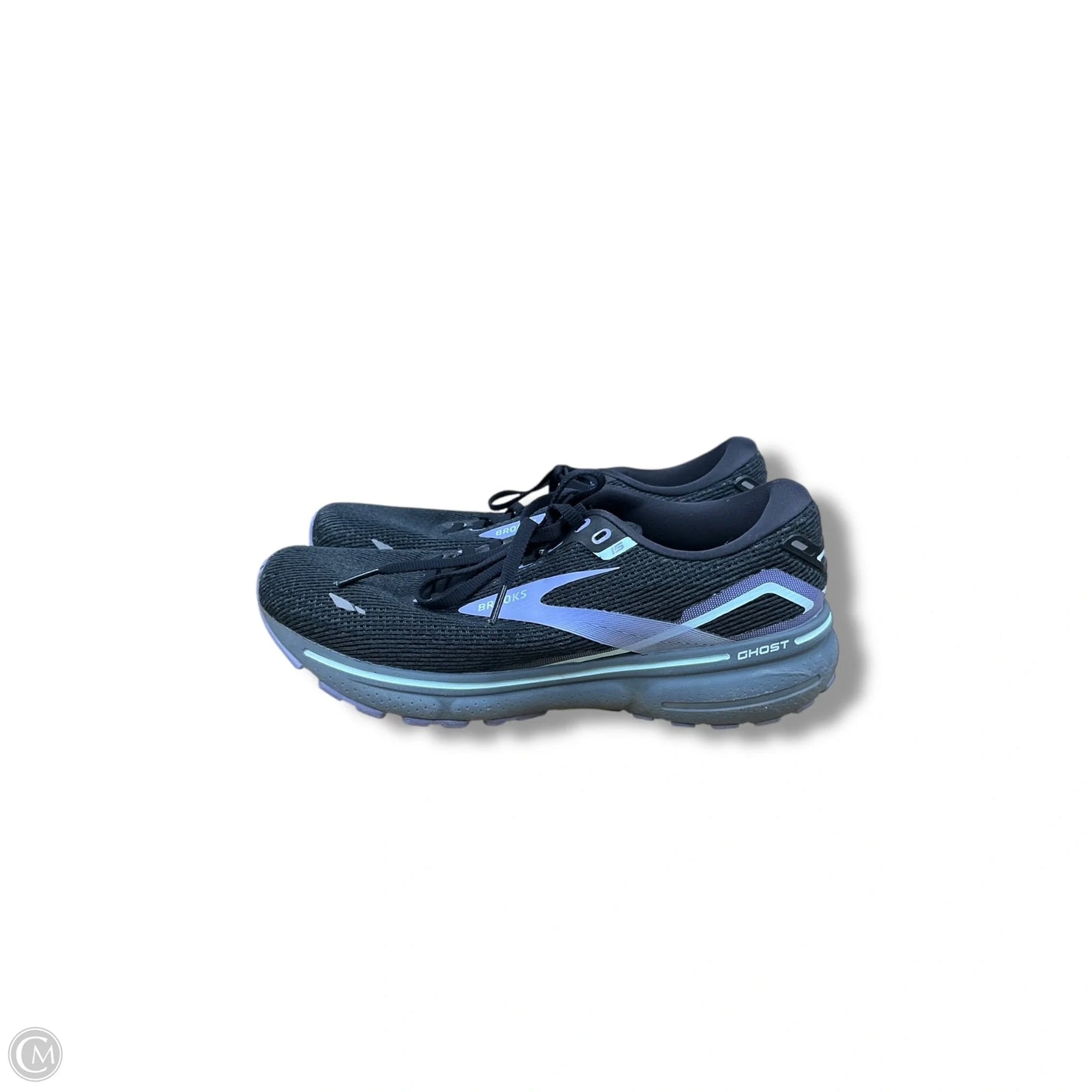 Shoes Athletic By Brooks In Black & Purple, Size: 8.5