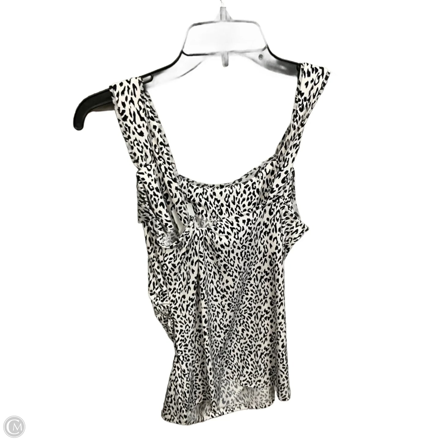 Top Sleeveless By White House Black Market In Animal Print, Size: Xs