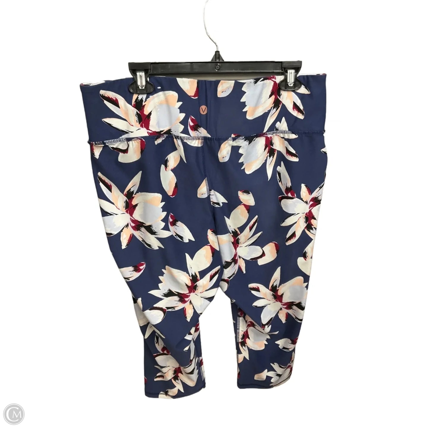 Athletic Leggings By Livi Active In Floral Print, Size: 2x