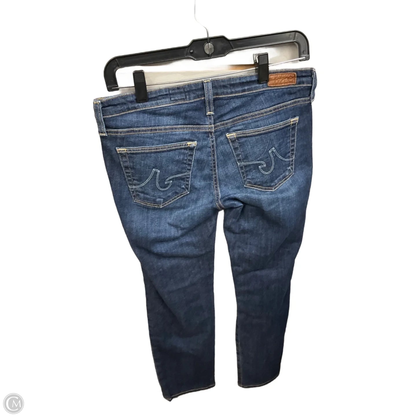 Jeans Skinny By Adriano Goldschmied In Blue Denim, Size: 6