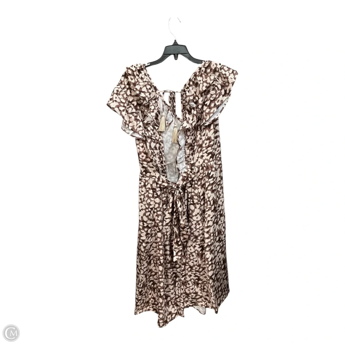 Dress Casual Short By Clothes Mentor In Animal Print, Size: 3x