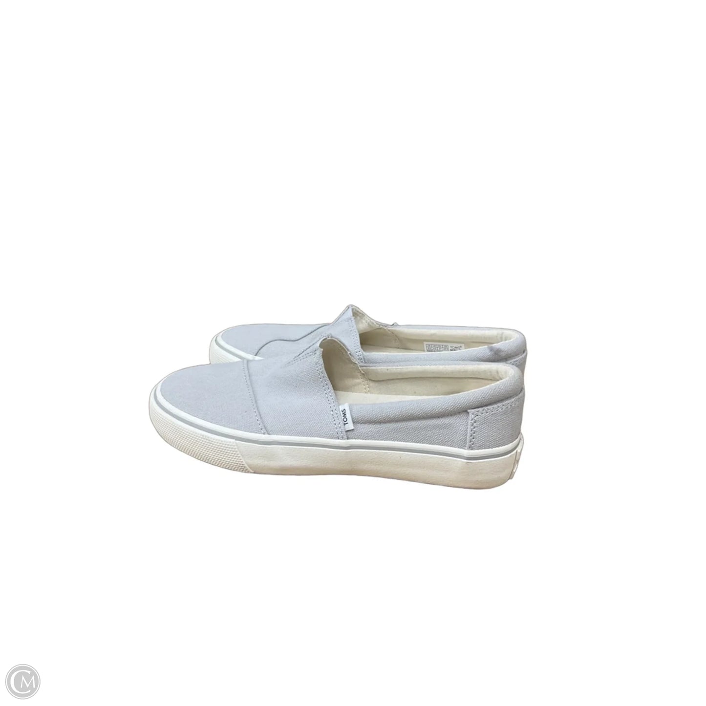 Shoes Flats By Toms In Grey, Size: 6.5