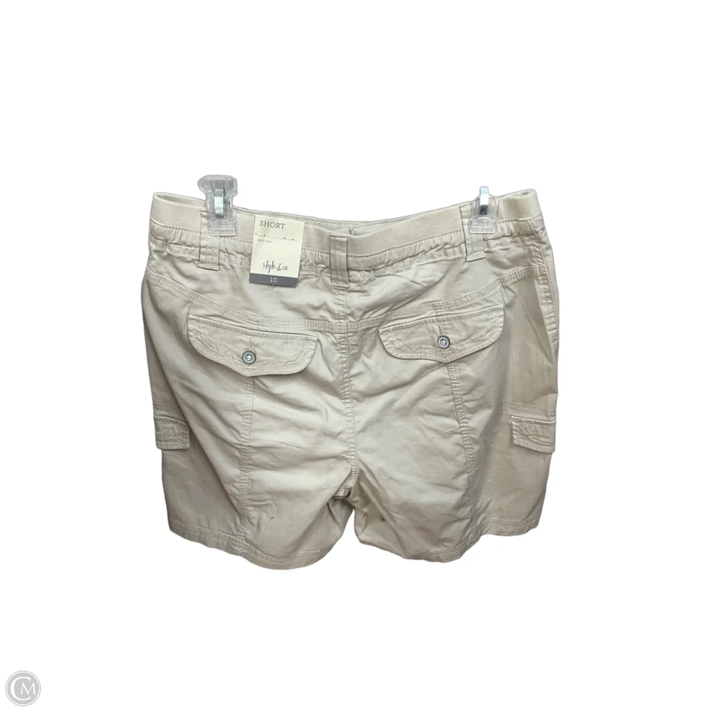 Shorts By Style And Company In Tan, Size: 10