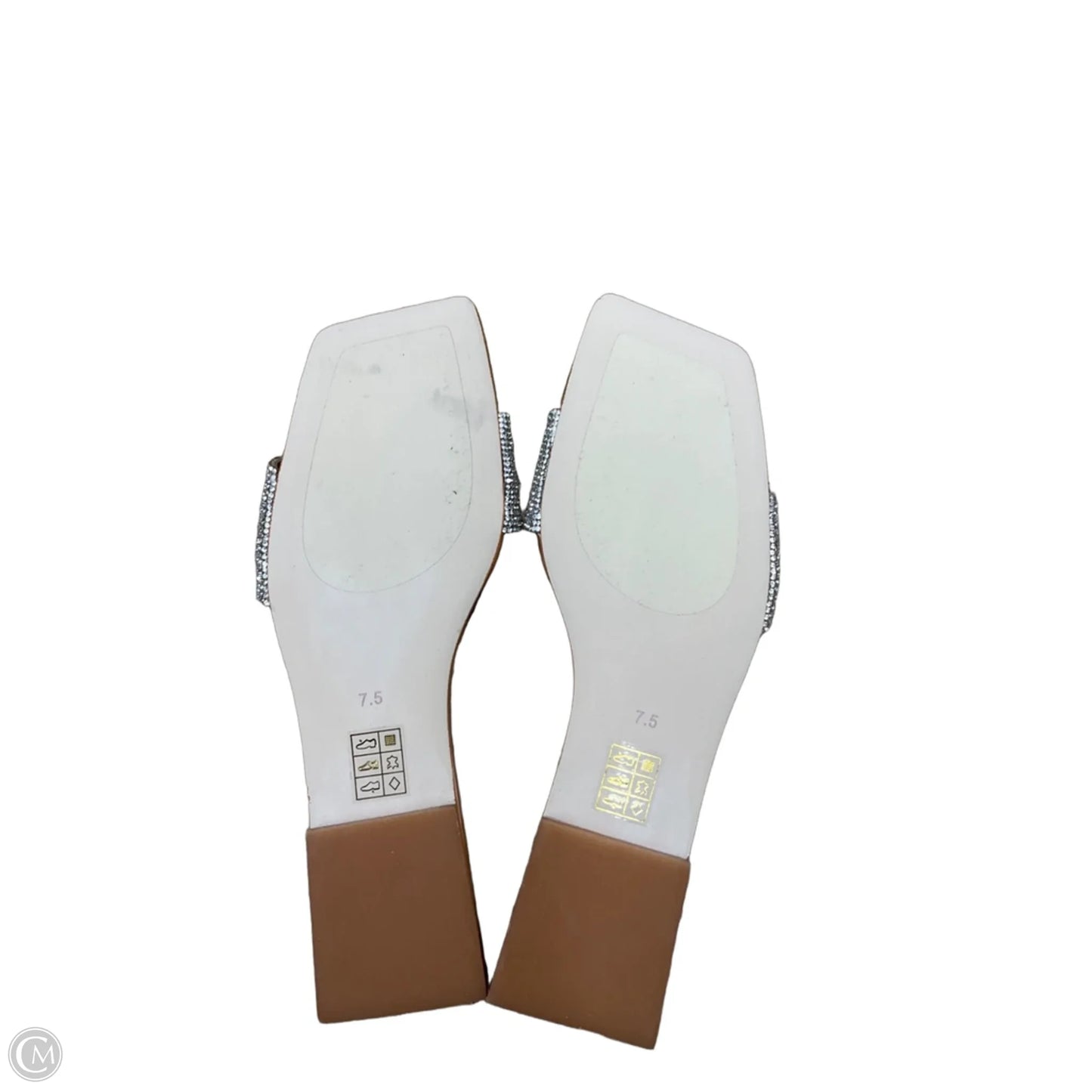 Sandals Flats By Jeffrey Campbell In Tan, Size: 7.5