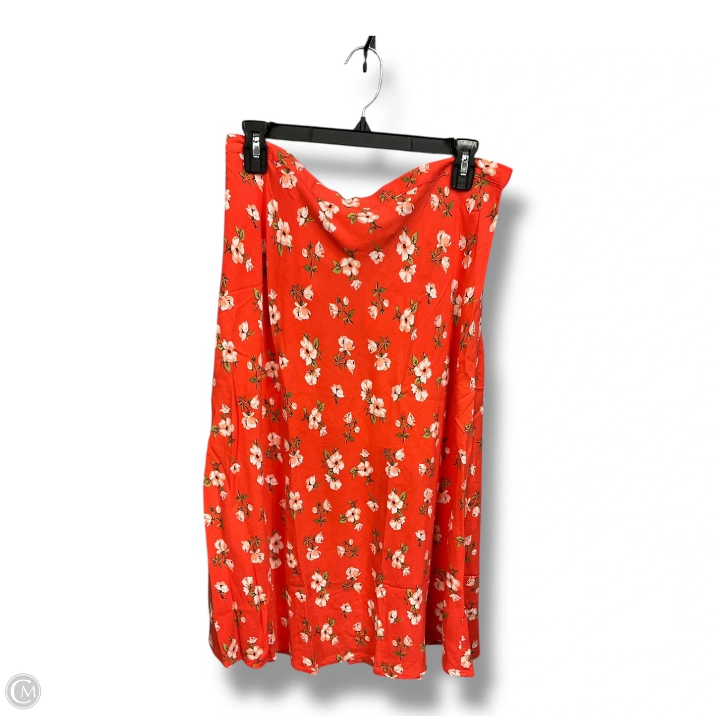 Skirt Midi By Old Navy In Floral Print, Size: Lp